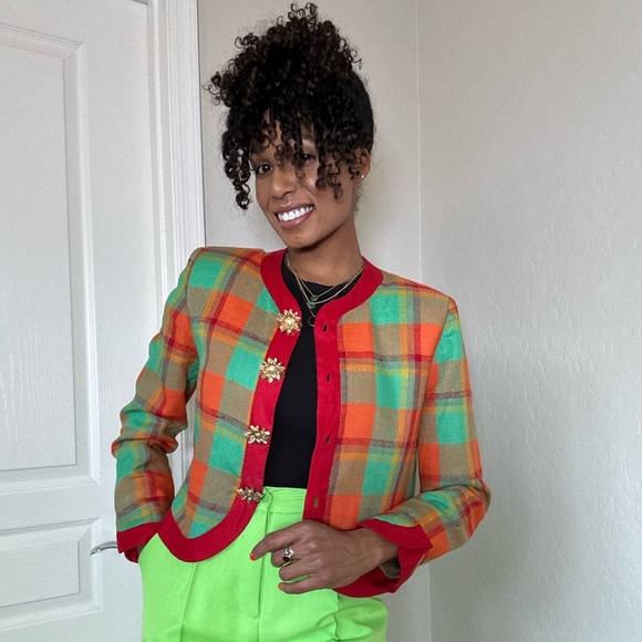 The Linda Lewis Collection Vintage Blazer - Picture 2 of 11